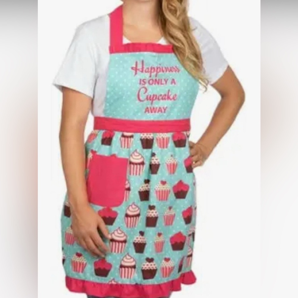 Greensource Cupcake Print Pantry Apron